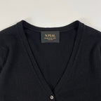 N.PEAL / ピュアカシミヤカーディガン 英国製 参考定価：80,000程度 SIZE：8