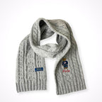 POLO RALPH LAUREN / ポロベアケーブルニットマフラー 参考定価：18,000程度