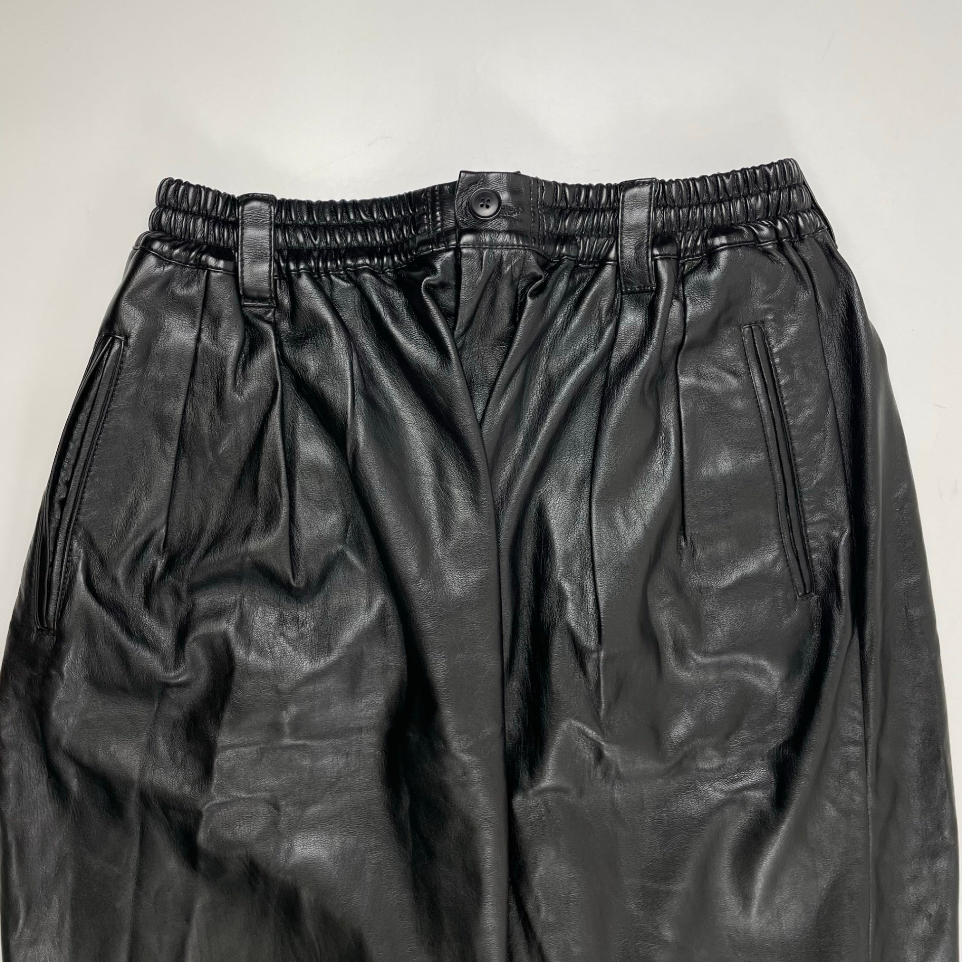 MAISON SPECIAL / プロテインレザー2タックサルエルパンツ 参考定価：23,000+tax SIZE:01