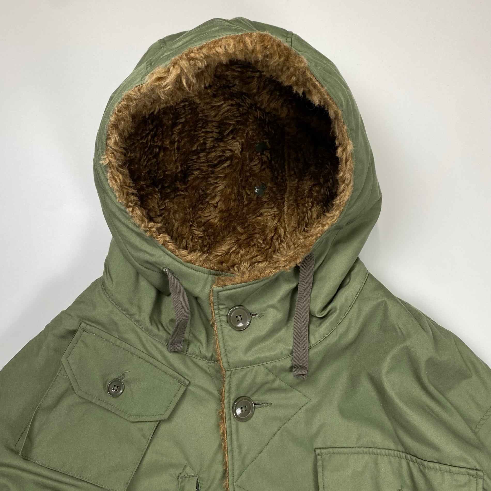 ENGINEERED GARMENTS × BEAMS PLUS / Reversible Field Fur Coat  タグ付 参考定価：117,000+tax SIZE:L