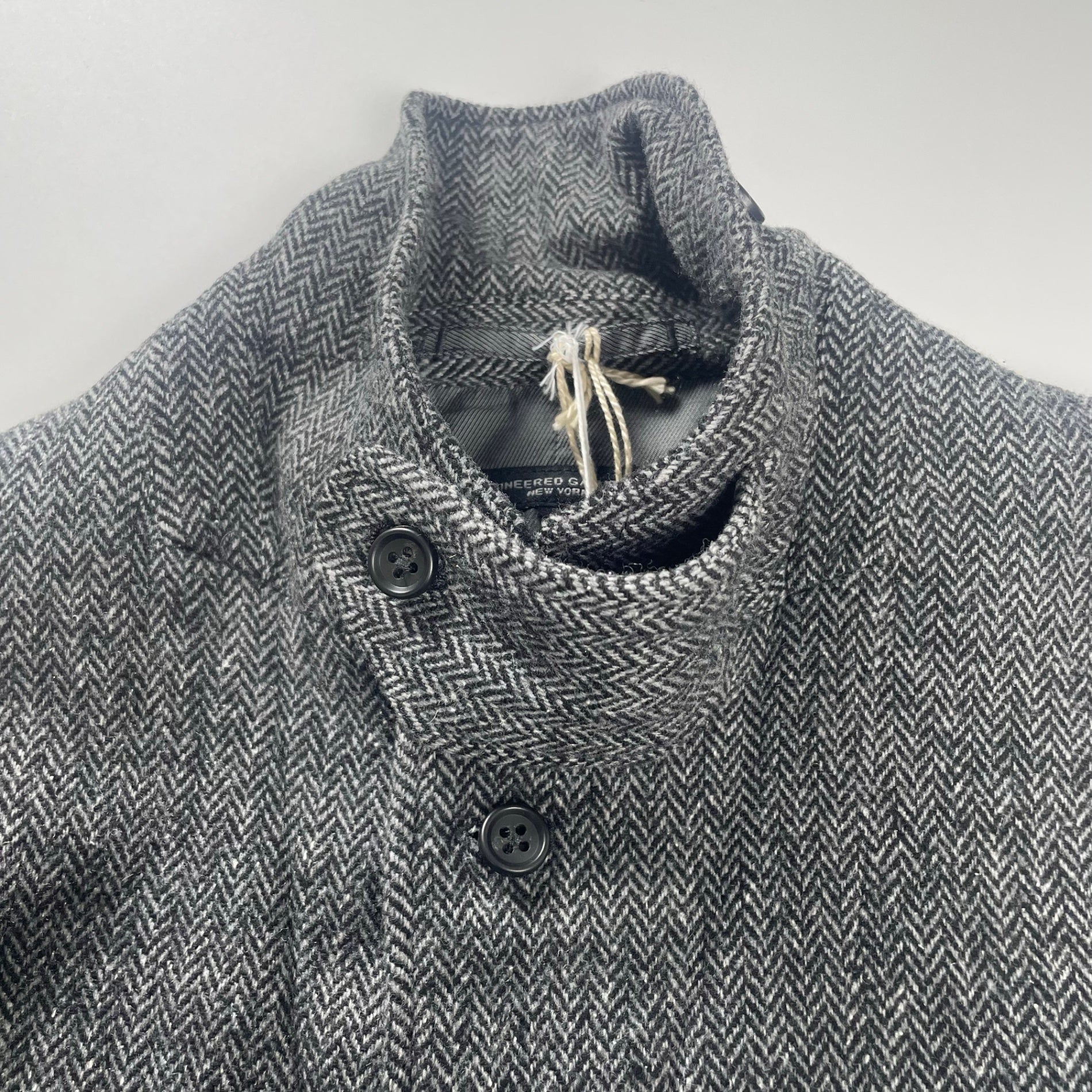 ENGINEERED GARMENTS エンジニアドガーメンツ / Slanted Jacket ヘリンボーンツイード 24AW 極美品 参考定価：68,000+tax SIZE:M