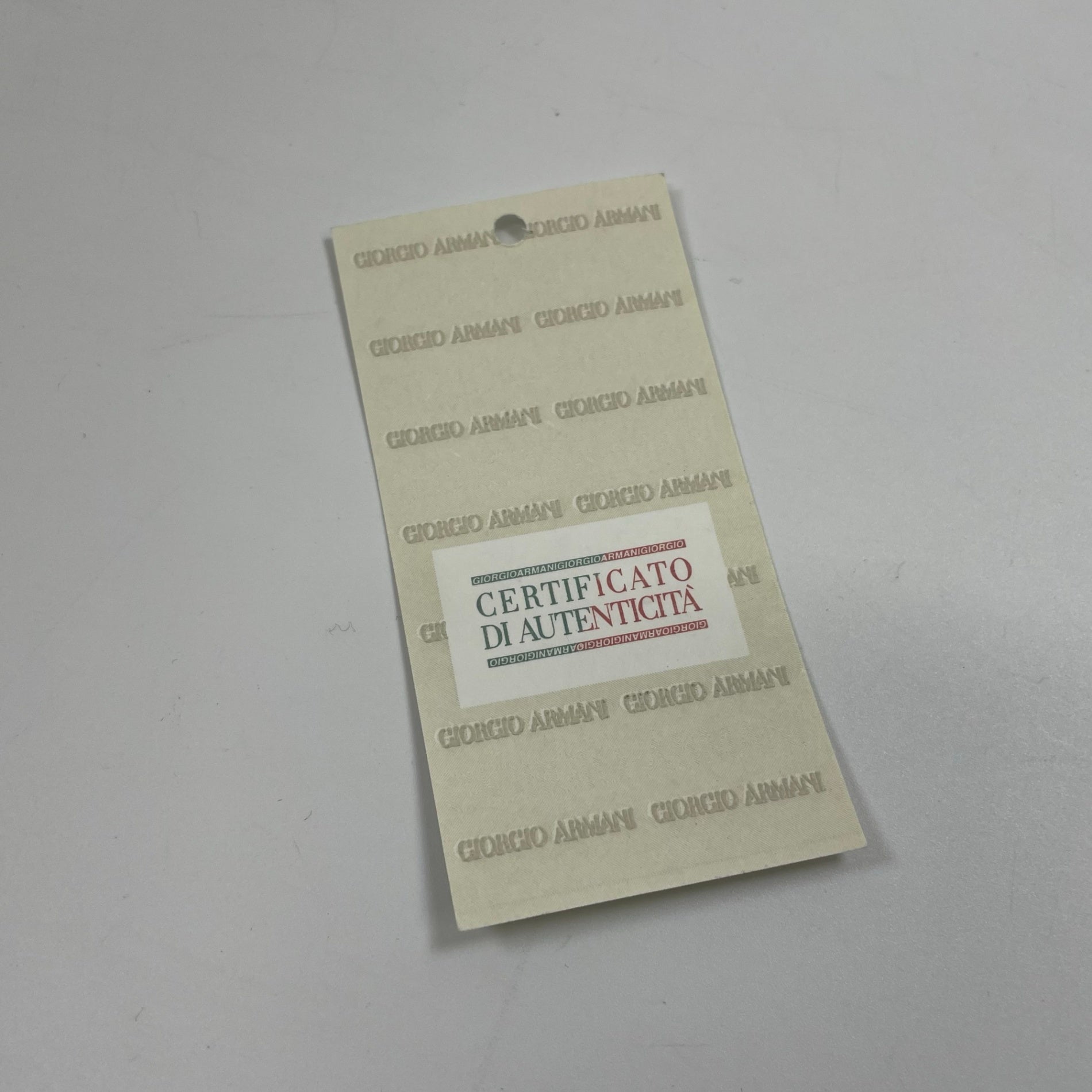 GIORGIO ARMANI ジョルジオ アルマーニ / PORTA TRUCCHI SAFFIANO トラベルポーチ タグ付 参考定価：120,000程度