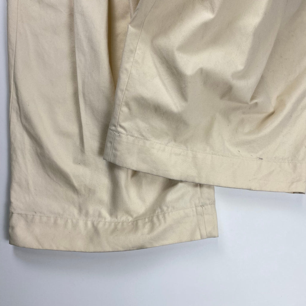 SHINYA KOZUKA シンヤコズカ / BAGGY PANTS バギーパンツ オフホワイト 21015K40 SIZE:M