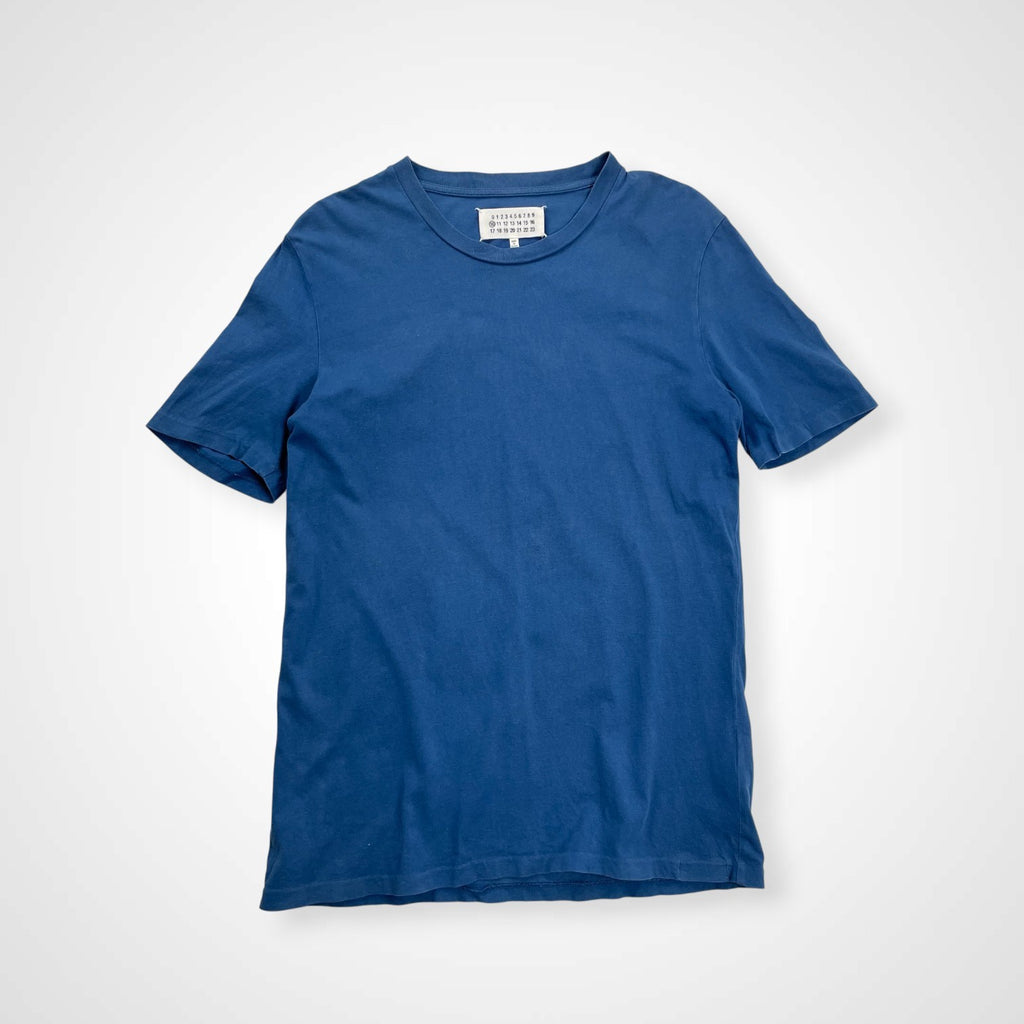 Maison Martin margiela メゾンマルタンマルジェラ / 15SS クルーネックTEE SLIM ブルー 参考定価：22,000程度 SIZE：46