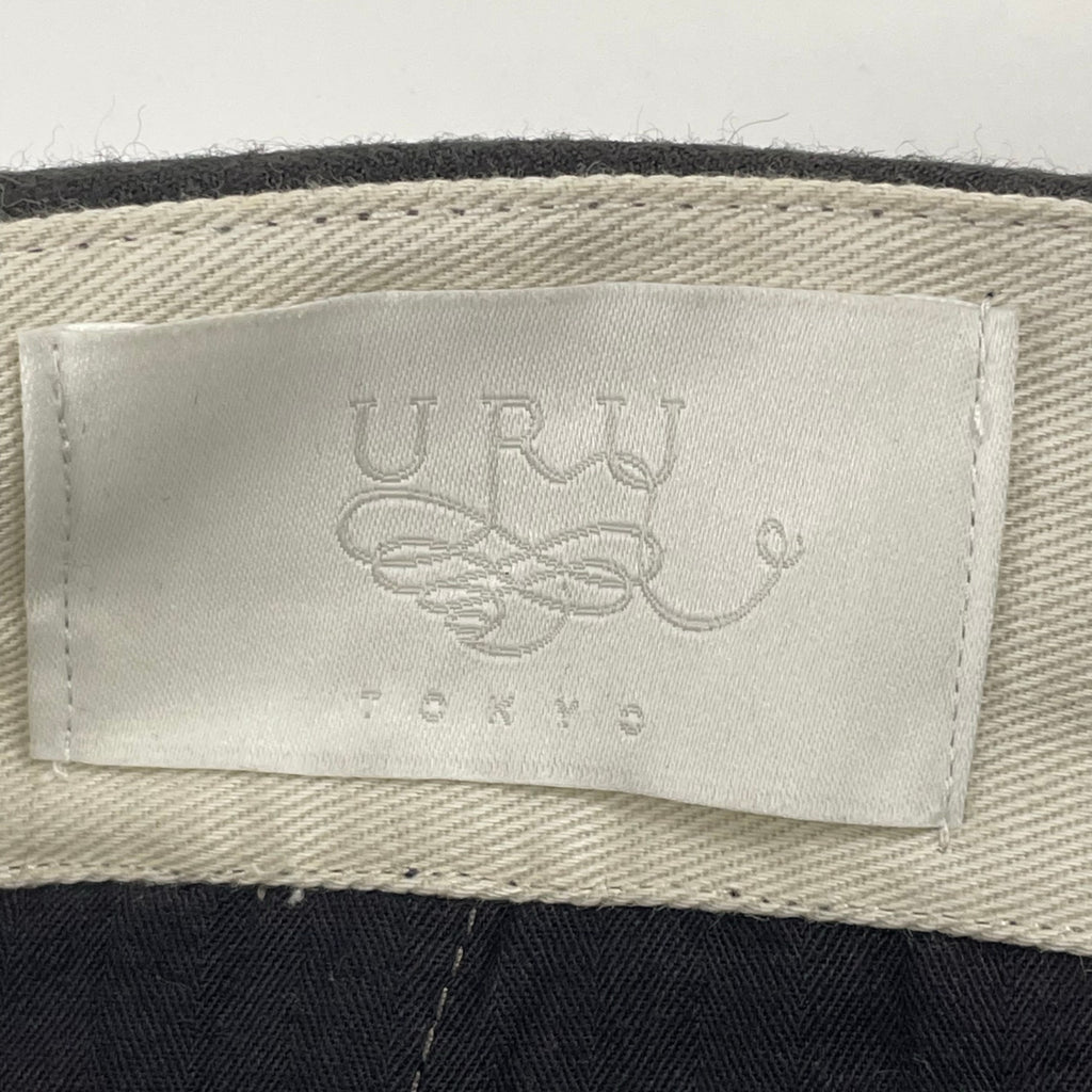URU / WOOL EASY PANTS 参考定価：30,000程度 SIZE:2