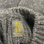 BATONER バトナー / Spread Alan Crew Neck ブラック 参考定価：28,000+tax SIZE:2