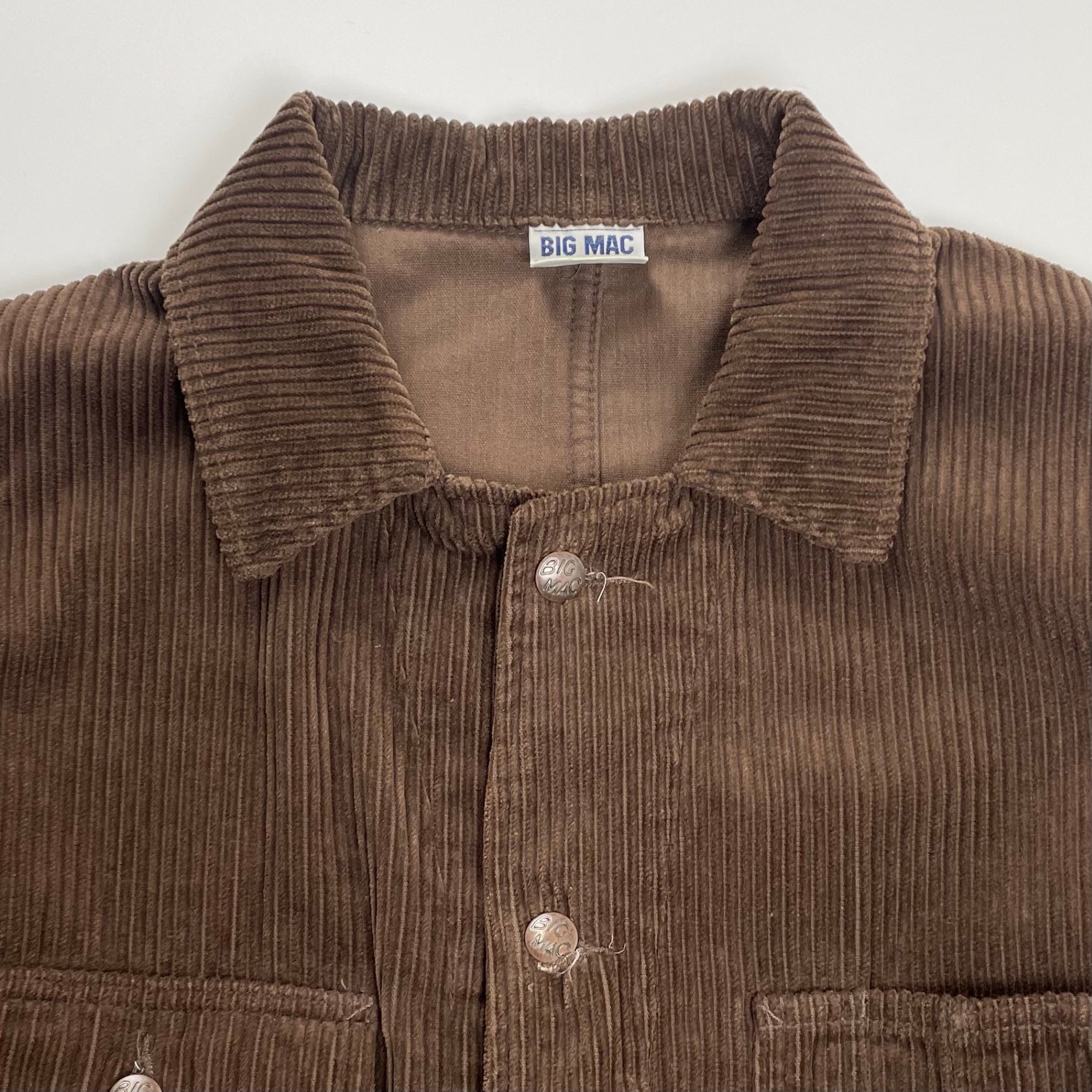 BIG MAC × FREAK'S STORE ビッグマック フリークスストア / 70s復刻 別注コーデュロイジャケット ブラウン SIZE：M