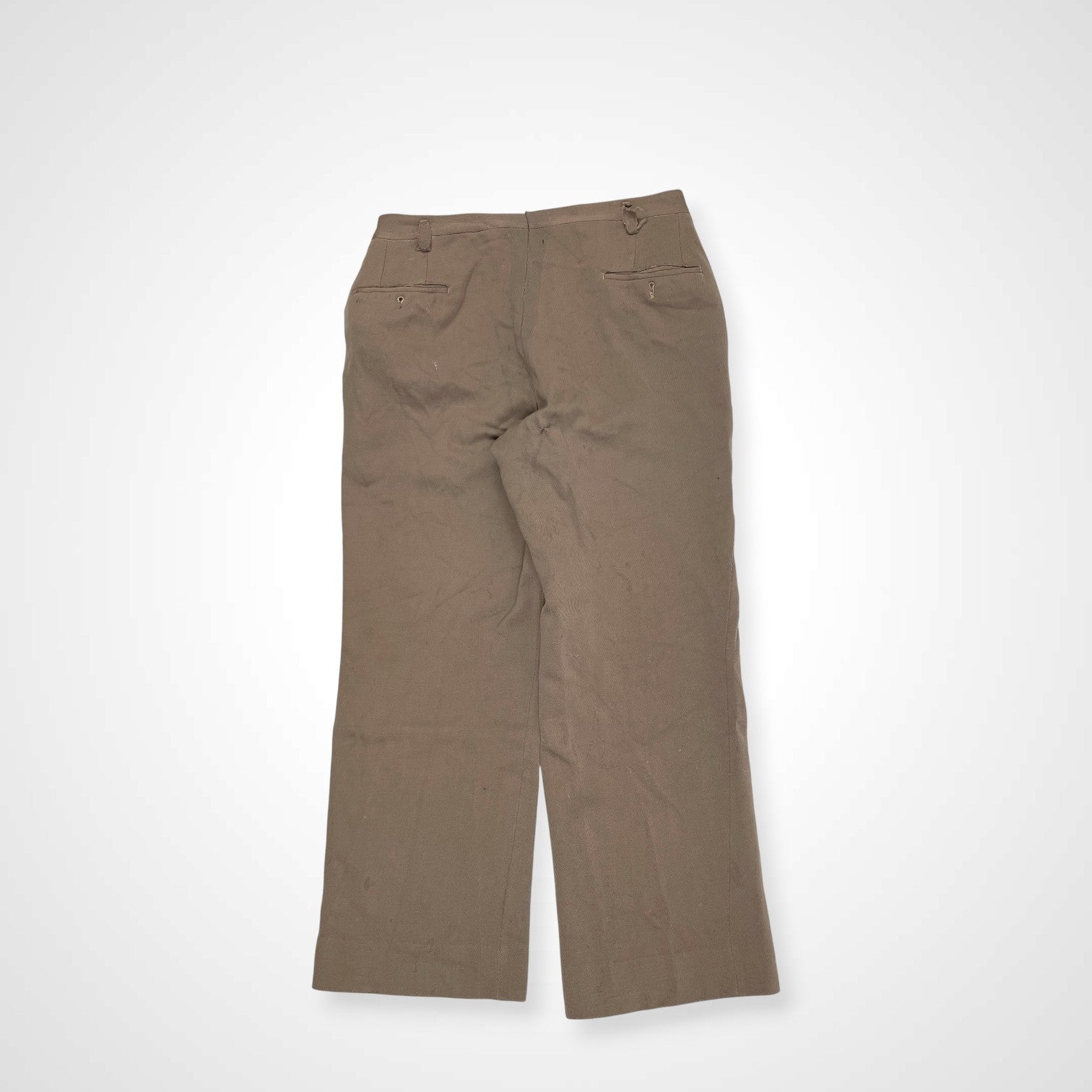 VINTAGE ヴィンテージ / 推定40sヴィンテージパンツ WALDESジップ 片ツメ SIZE:W84