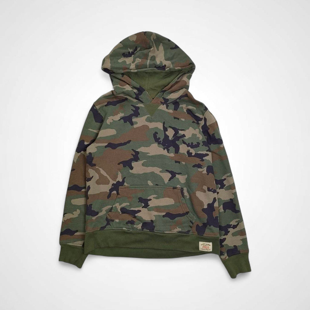 Polo by ralph lauren ポロ バイ ラルフローレン / 迷彩柄 プルオーバー パーカー SIZE:L(KID'S SIZE)