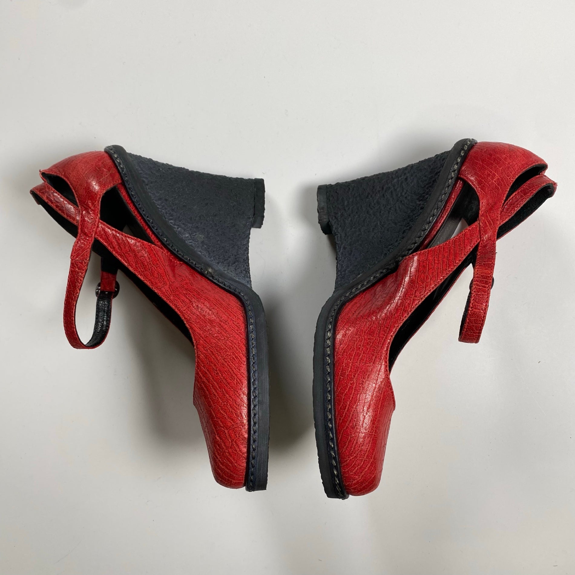 collection PRIVEE? コレクション プリヴェ / ウェッジソール レザーパンプス 参考定価：40,000程度 SIZE：35(23cm程度)