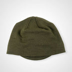 EURO VINTAGE ユーロヴィンテージ / ベルジャンニット帽 ツバ付 オリーブ