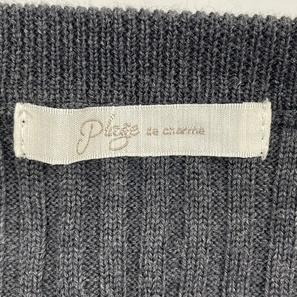 Plage de charme / minimal rib KN ワンピース 参考定価：25,000+tax SIZE:FREE