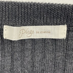 Plage de charme / minimal rib KN ワンピース 参考定価：25,000+tax SIZE:FREE