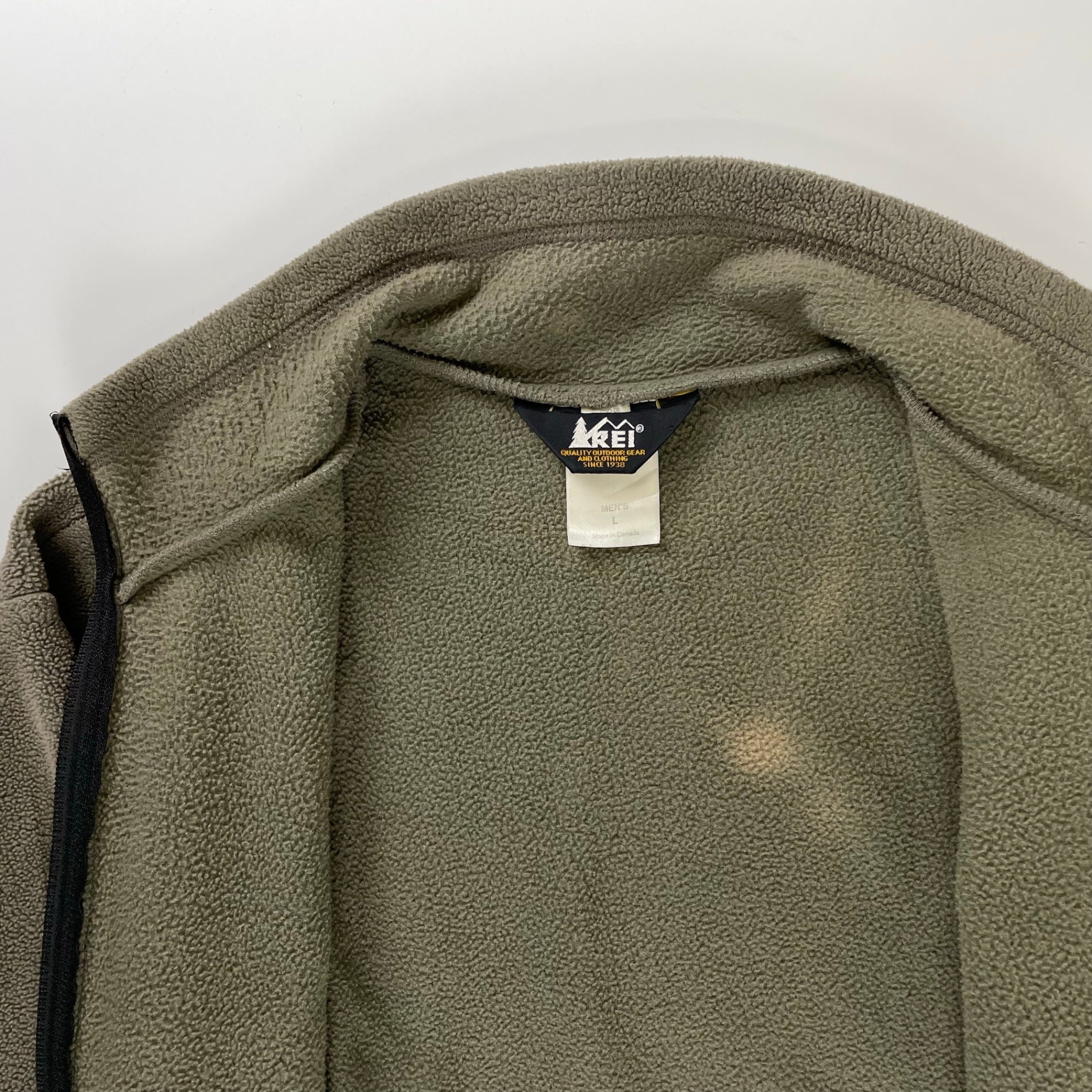REI レイ / 8-90sフリースジャケット MADE IN CANADA SIZE:L