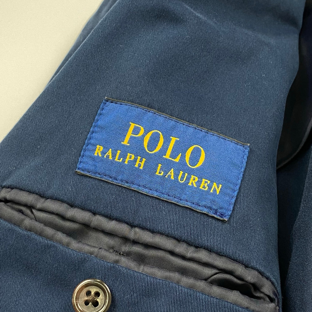 POLO RALPH LAUREN ポロ ラルフローレン / モールスキン調 テーラードジャケット ピックステッチ SIZE:36S