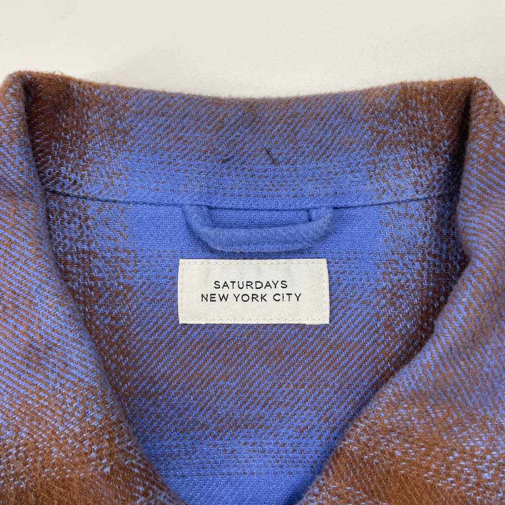 SATURDAYS NYC サタデーズ ニューヨークシティ / オンブレジップジャケット 参考定価：23,000+tax SIZE:L