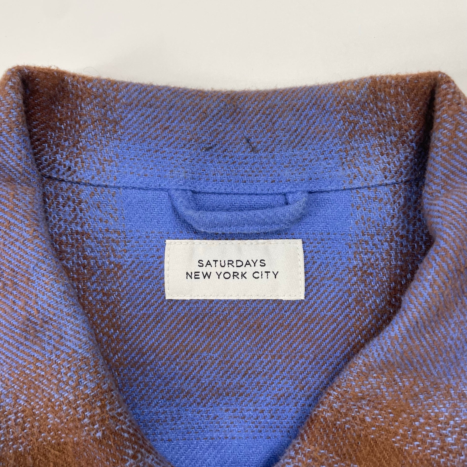 SATURDAYS NYC サタデーズ ニューヨークシティ / オンブレジップジャケット 参考定価：23,000+tax SIZE:L