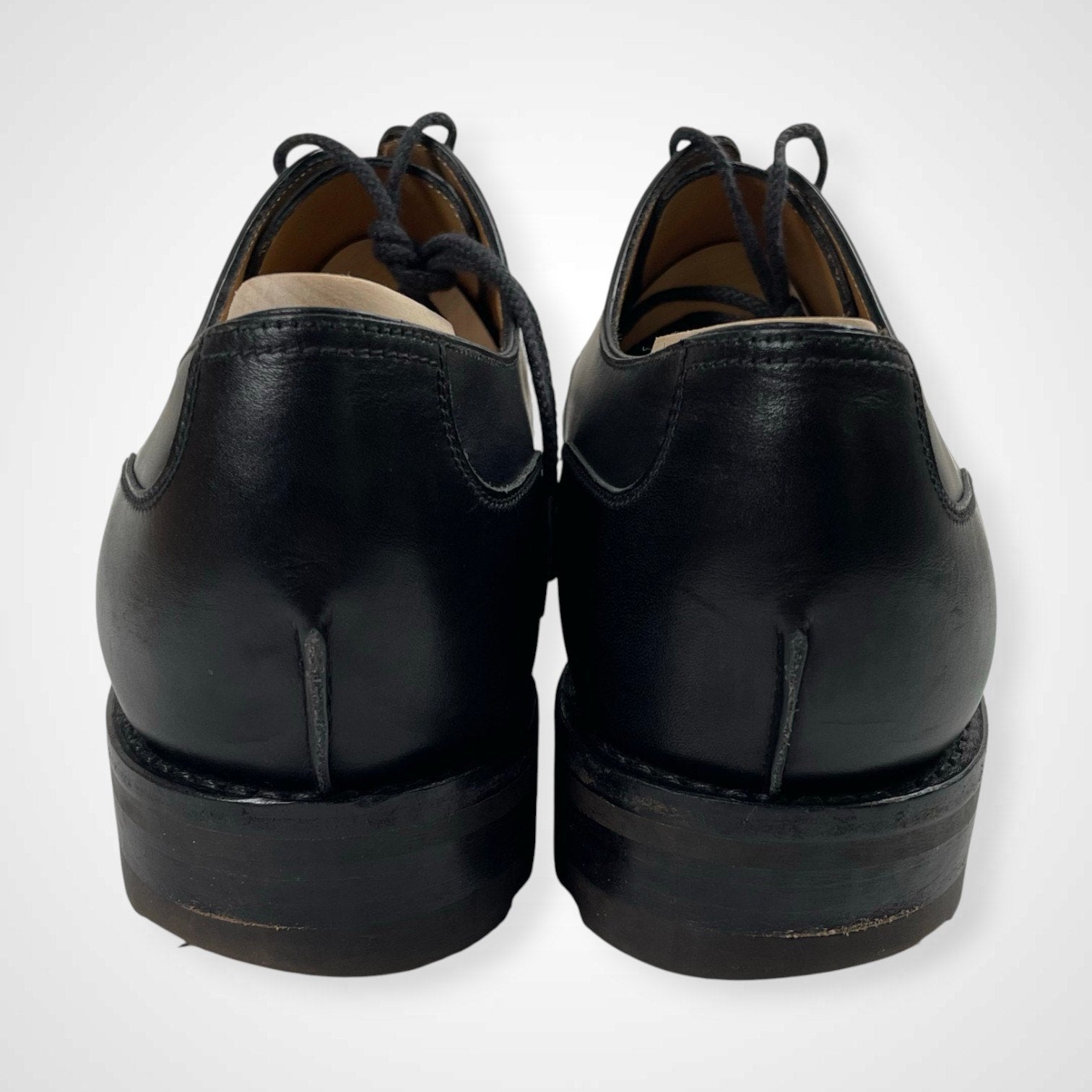 J.M.WESTON ジェイエムウエストン / 「GOLF」 DERBY SHOES ボックスカーフ ブラック 参考定価：160,000+tax SIZE：7/E(27cm程度)