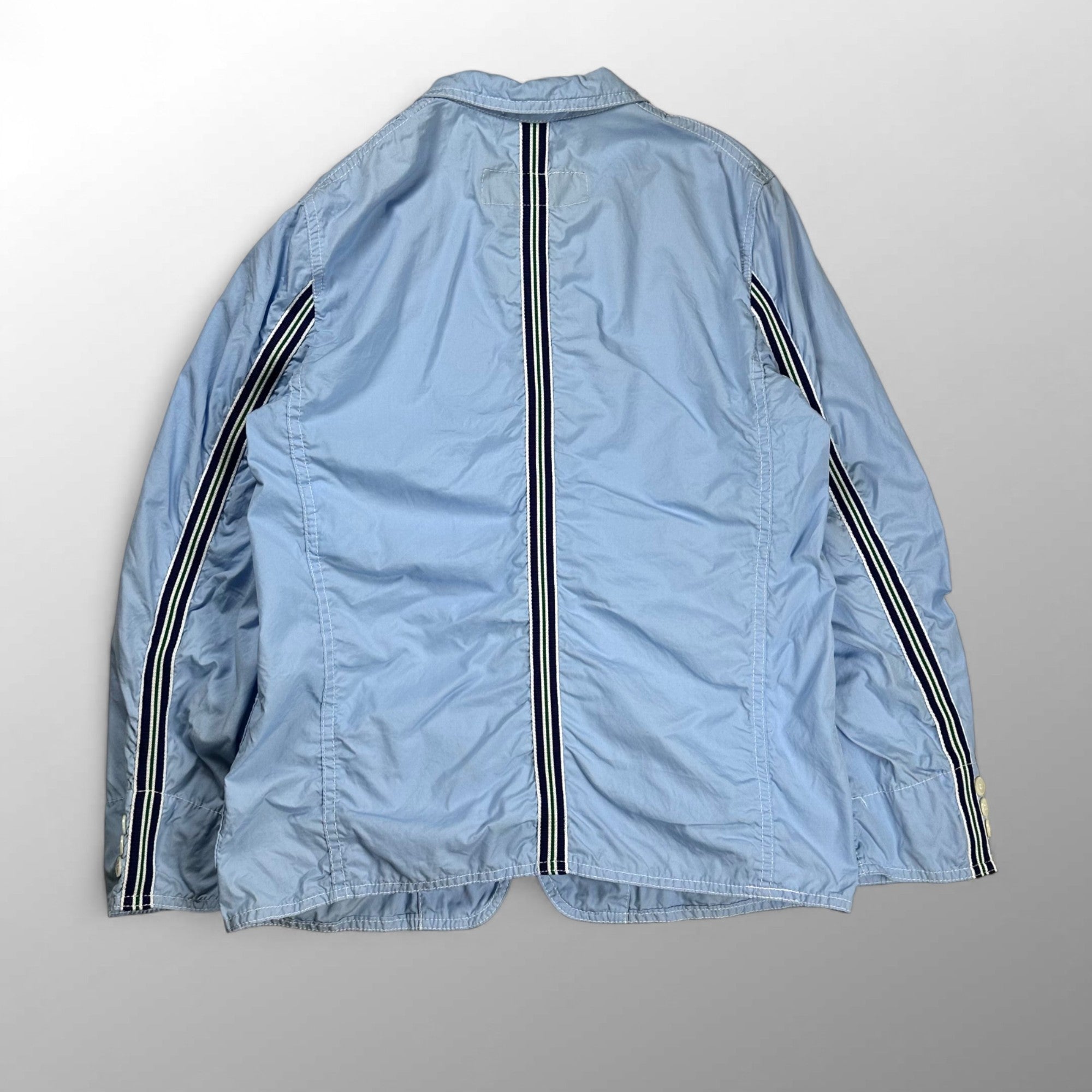 COMME des GARCONS HOMME コムデギャルソン オム / 洗い加工 ライン3Bコットンジャケット ライトブルー SIZE:SS(S程度)