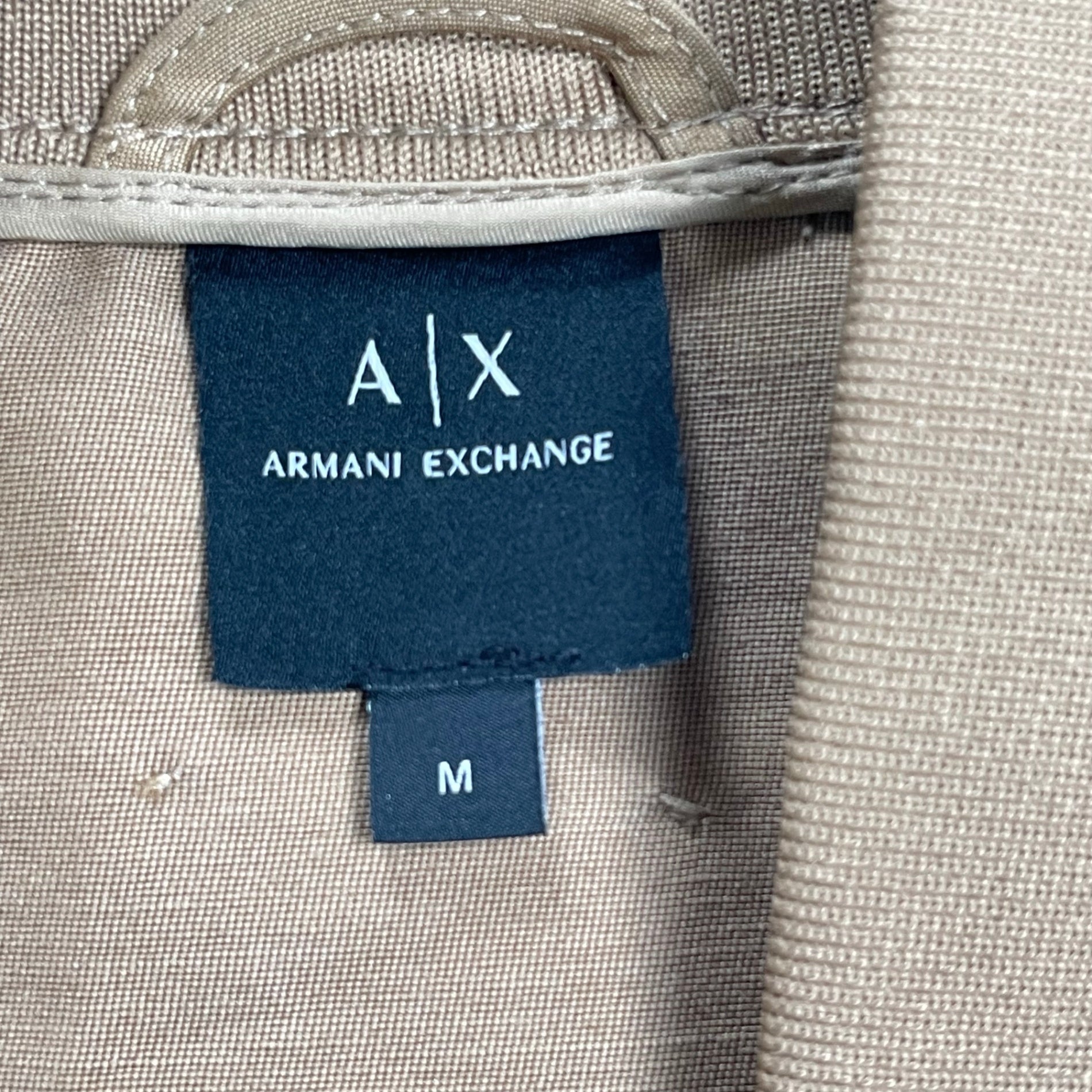 ARMANI EXCHANGE アルマーニ エクスチェンジ / ドラゴン刺繍ジャケット ブルゾン 参考定価：32,000程度 SIZE:M