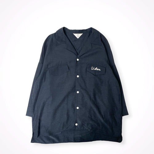 PHABLIC × KAZUI / Listenオープンカラーシャツ 参考定価：30,000程度 SIZE:2