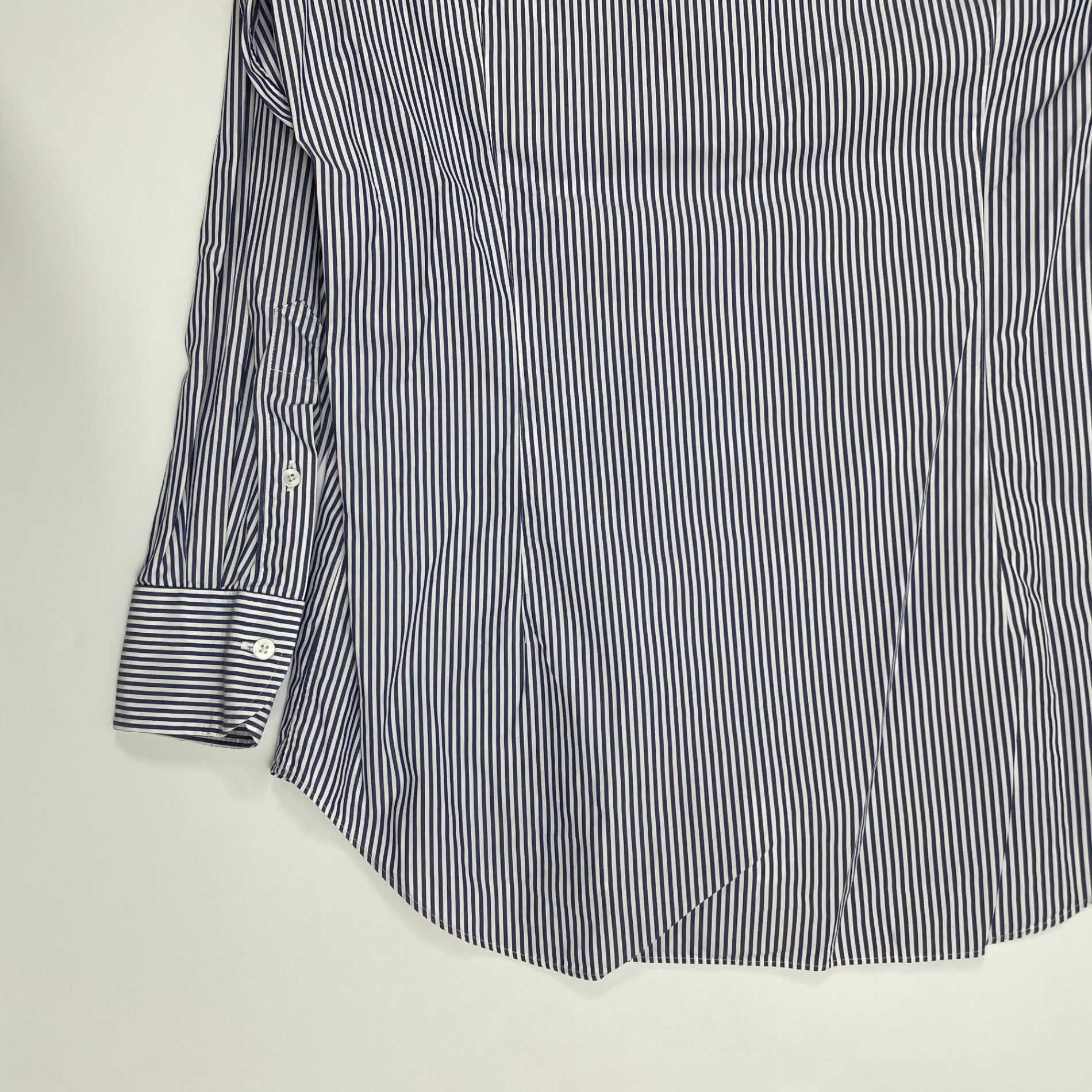 TOMORROWLAND トゥモローランド / ボタンダウンストライプシャツ 参考定価：15,000程度 SIZE：38