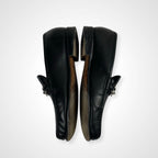 SALVATORE FERRAGAMO サルバトーレ フェラガモ / ガンチーニローファー ブラック 参考定価：70,000程度 SIZE:9(27cm程度)