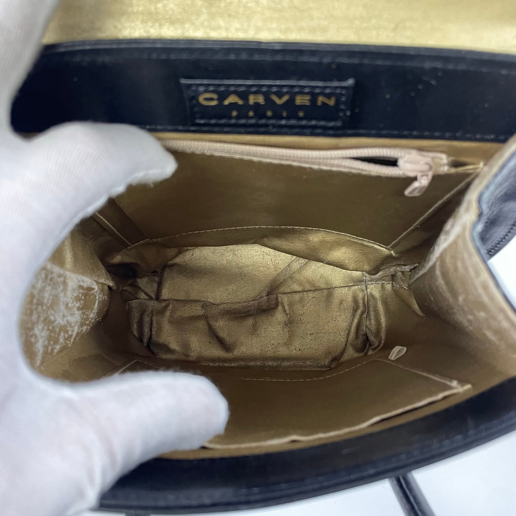 CARVEN Paris / 8-90s ヴィンテージレザーバッグ