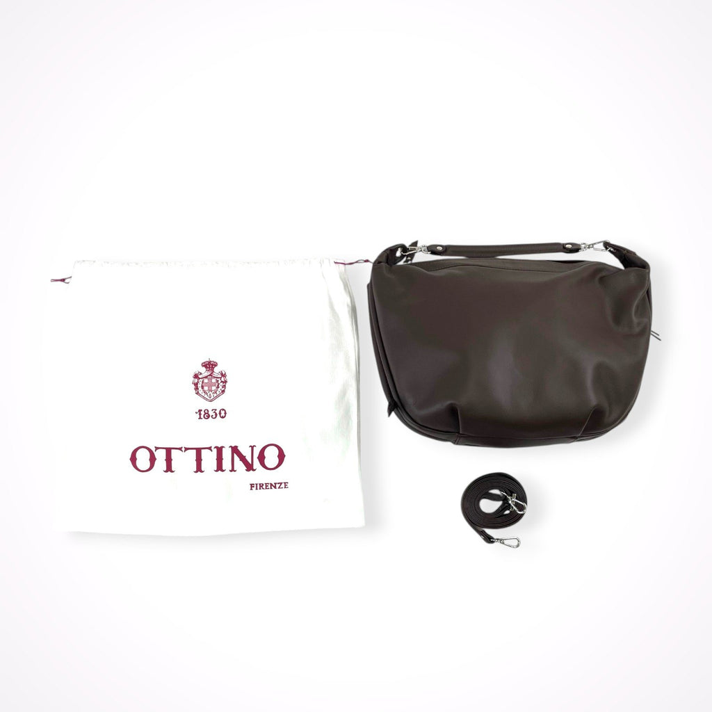OTTINO / カーフレザーの2ウェイバッグ 極美品 現行品 参考定価：70,000+tax