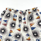 BEAMS PLUS × TOP SIDER / コンパス柄ハーフパンツ SIZE:L