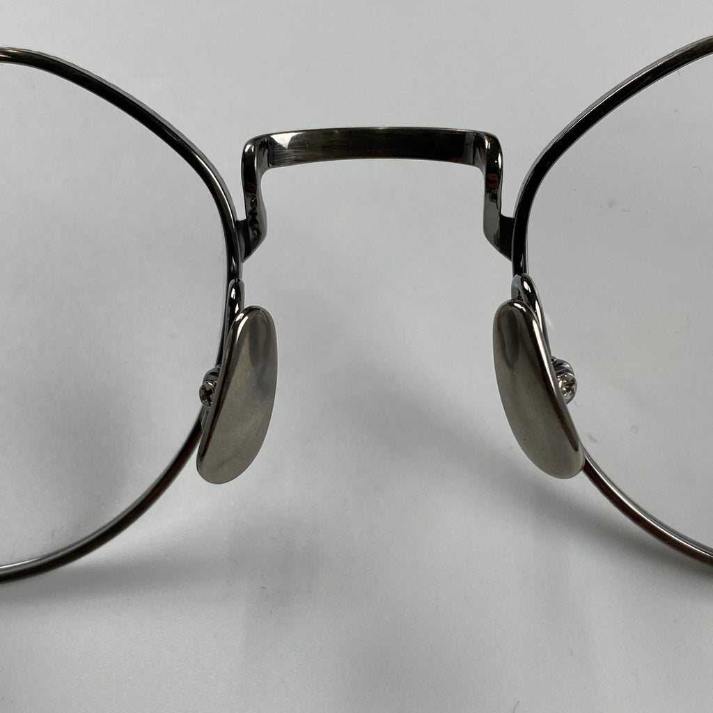 【極美品】 金子眼鏡 premium / KMP-24 ATS クラウンパント SILVER925 度なしクリアレンズ SIZE：47□21 137