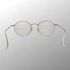 金子眼鏡 「VINTAGE」ライン / パント型 チタン BWG 度なしクリアレンズ  参考定価：40,000+tax