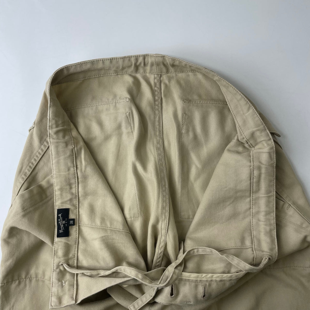Margaret Howell / 日本製 コットンリネン イージーベイカーパンツ 参考定価：33,000程度 SIZE:38