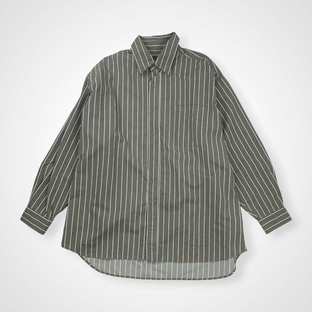 BURLAP OUTFITTER バーラップアウトフィッター / L/S B.B SHIRT PRINTED シャツ SUPPLEX 参考定価：17,000+tax SIZE:M