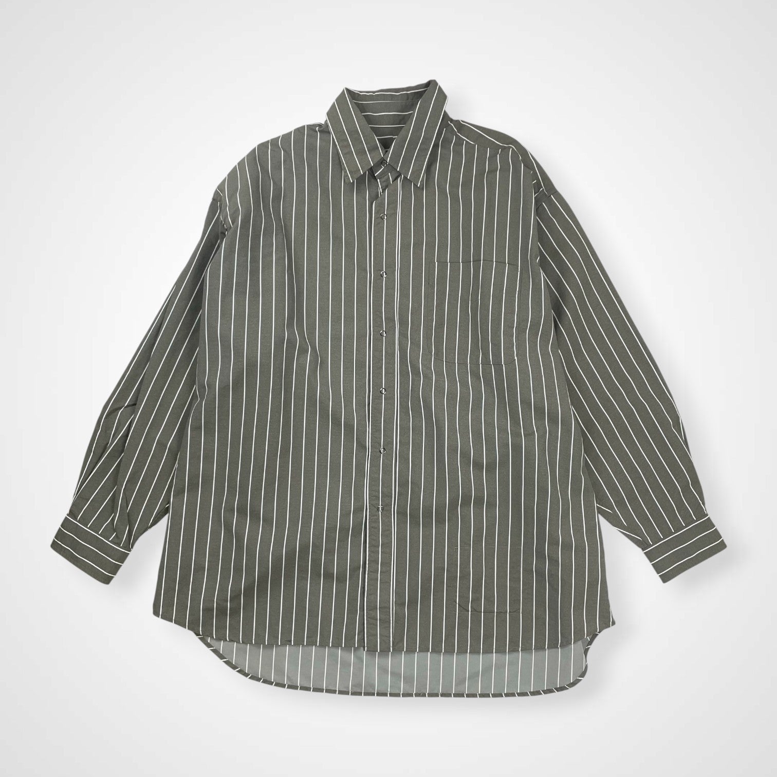 BURLAP OUTFITTER バーラップアウトフィッター / L/S B.B SHIRT PRINTED シャツ SUPPLEX 参考定価：17,000+tax SIZE:M