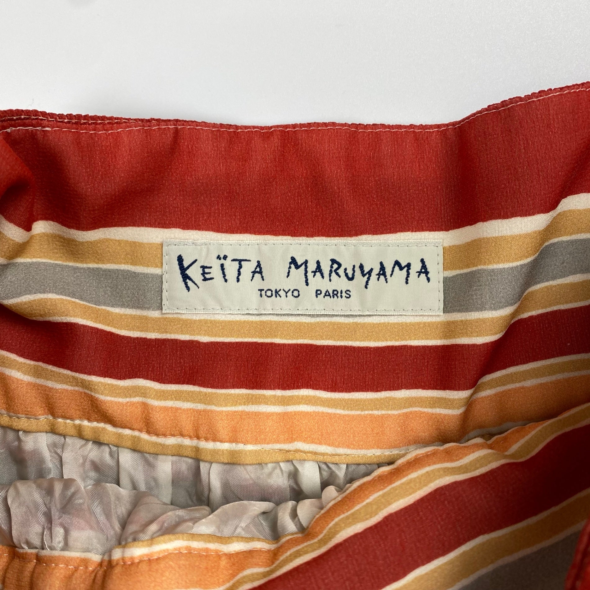 KEITA MARUYAMA ケイタマルヤマ / シルク100％ 総柄 スカート フラワー SIZE:1（S程度）