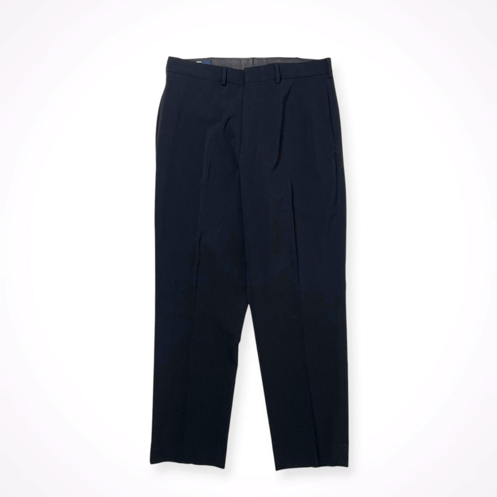 Polo by Ralph Lauren / ウール混ギャバジン スラックス ブラック SIZE:34