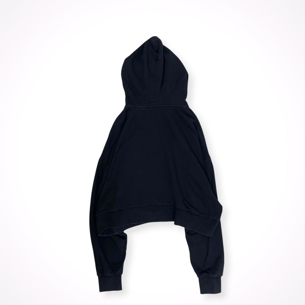 Fax Copy Express / クロップドスウェットフーディー ブラック SIZE:L