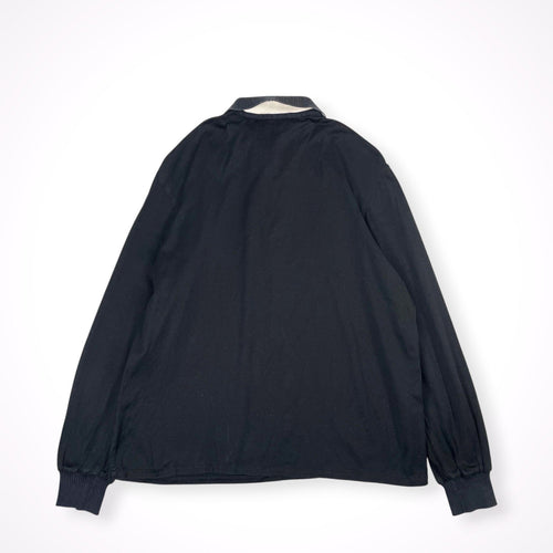 Christian Dior SPORTS / ヴィンテージ長袖ポロシャツ ブラック SIZE:M
