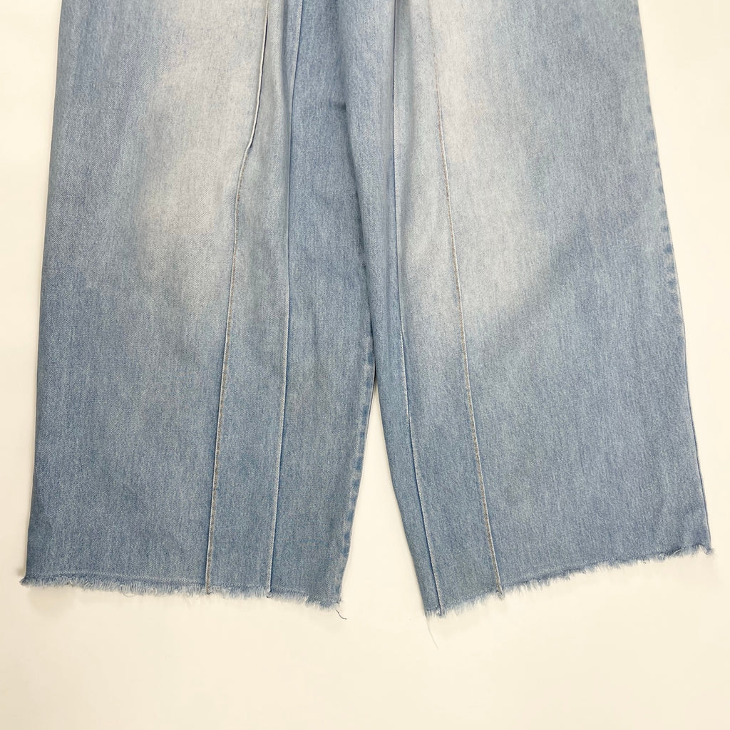AALTO / タックワイドデニムパンツ 参考定価：55,000程度 SIZE:W68