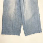 AALTO / タックワイドデニムパンツ 参考定価：55,000程度 SIZE:W68