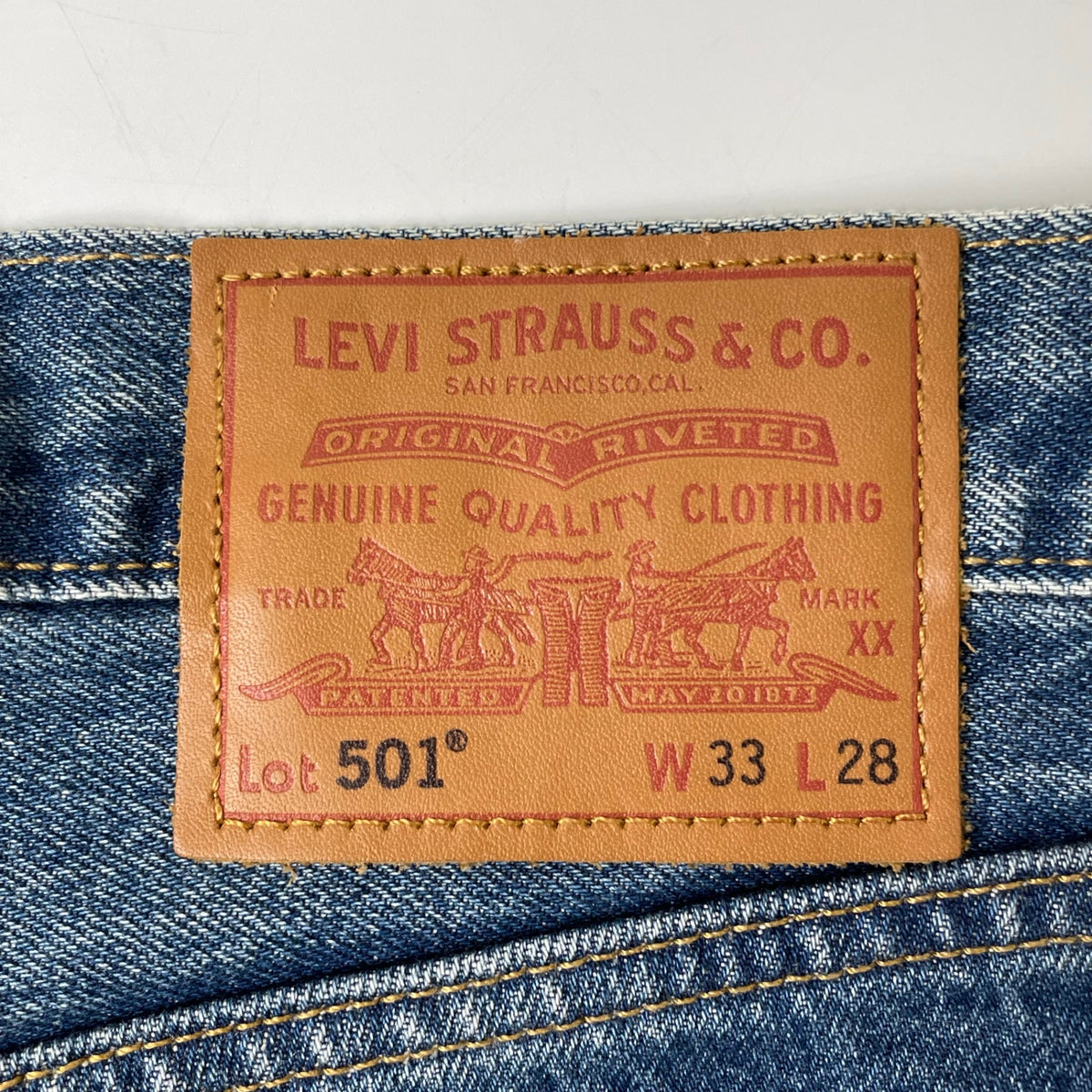 Levi's PREMIUM / 別注501(R) ORIGINAL DARK INDIGO SIZE:W33 L28