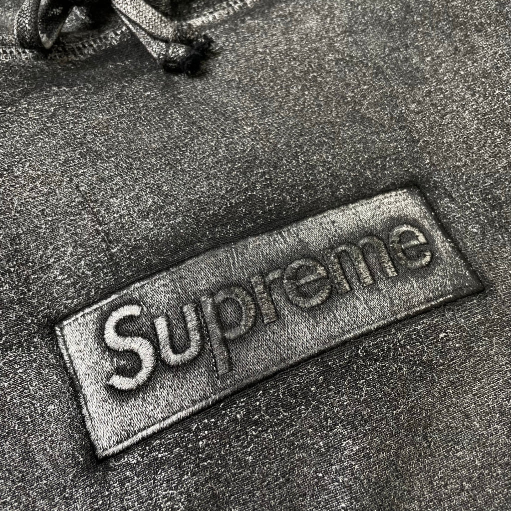 Supreme ×  MM6 Maison Margiela / 24SS Foil Box Logo Hooded Sweatshirt SIZE：S