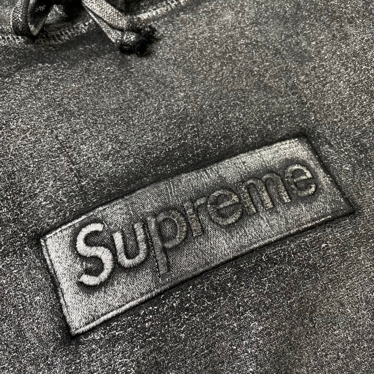 Supreme ×  MM6 Maison Margiela / 24SS Foil Box Logo Hooded Sweatshirt SIZE：S