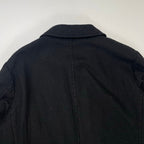 COMME des GARCONS HOMME / ウール縮絨バルマカーンコート SIZE:XS