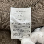 NUMBER NINE ナンバーナイン / PEツイルウエストコードワイドパンツ オリーブ 参考定価：12,000+tax SIZE:3