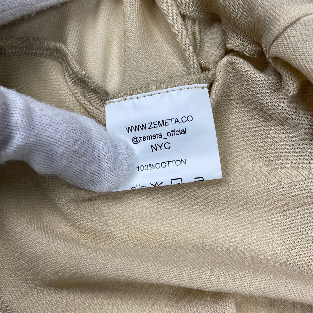 ZEMETA ゼメタ / スカラップボレロ パワーニット 参考定価：16,000程度 SIZE:M