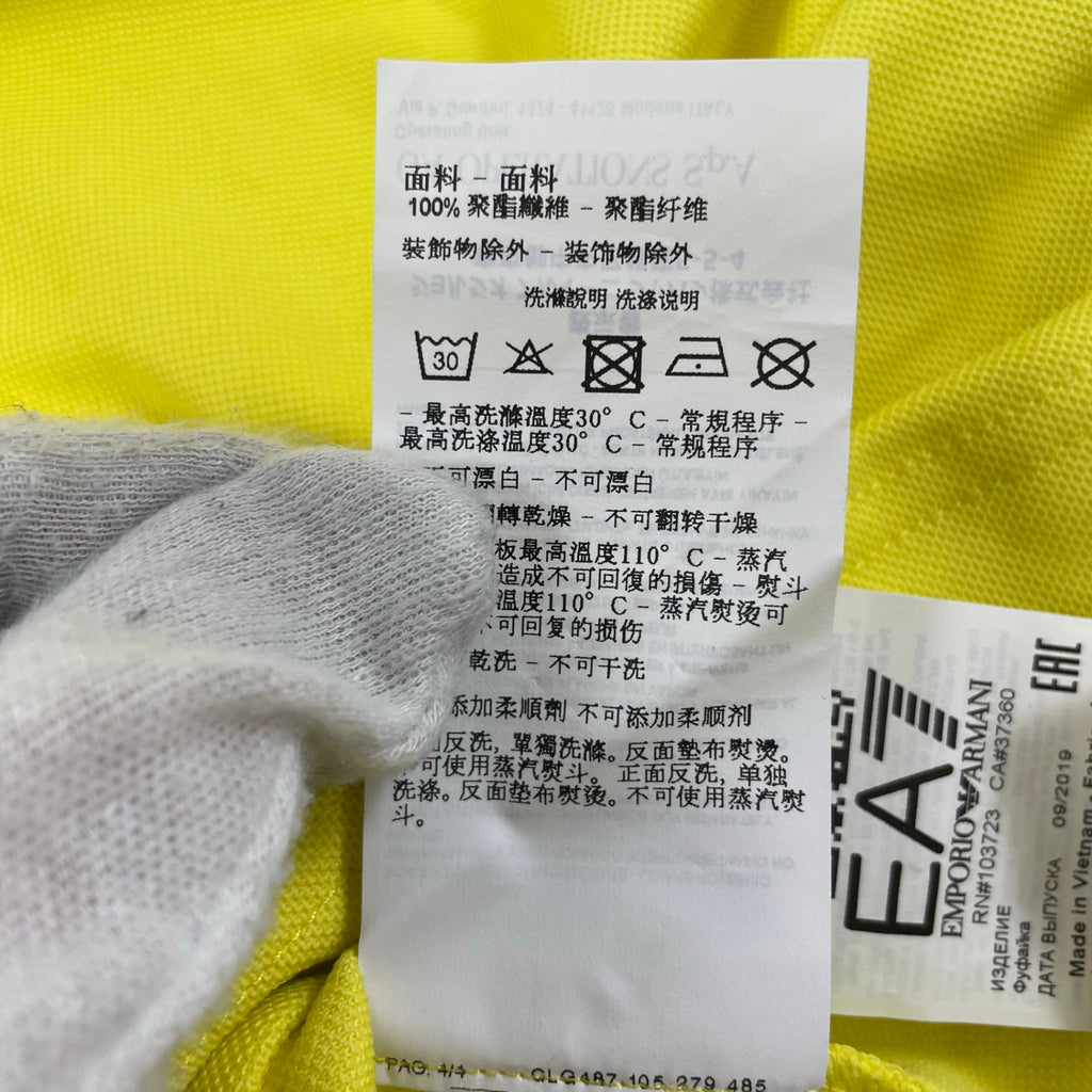 EMPORIO ARMANI EA7 / メッシュ マルチファンクションTEE 参考定価：13,000程度 SIZE：S