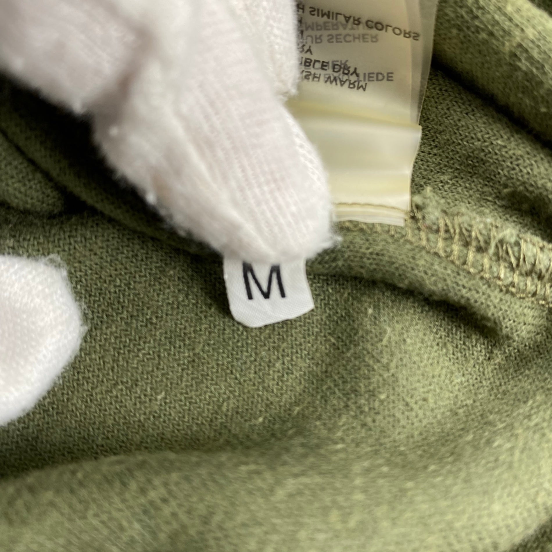 MAJESTIC FILATURES マジェスティックフィラチュール / パイルジャージーラグランTシャツ ポルトガル製 カーキ 参考定価：8,500+tax SIZE:M