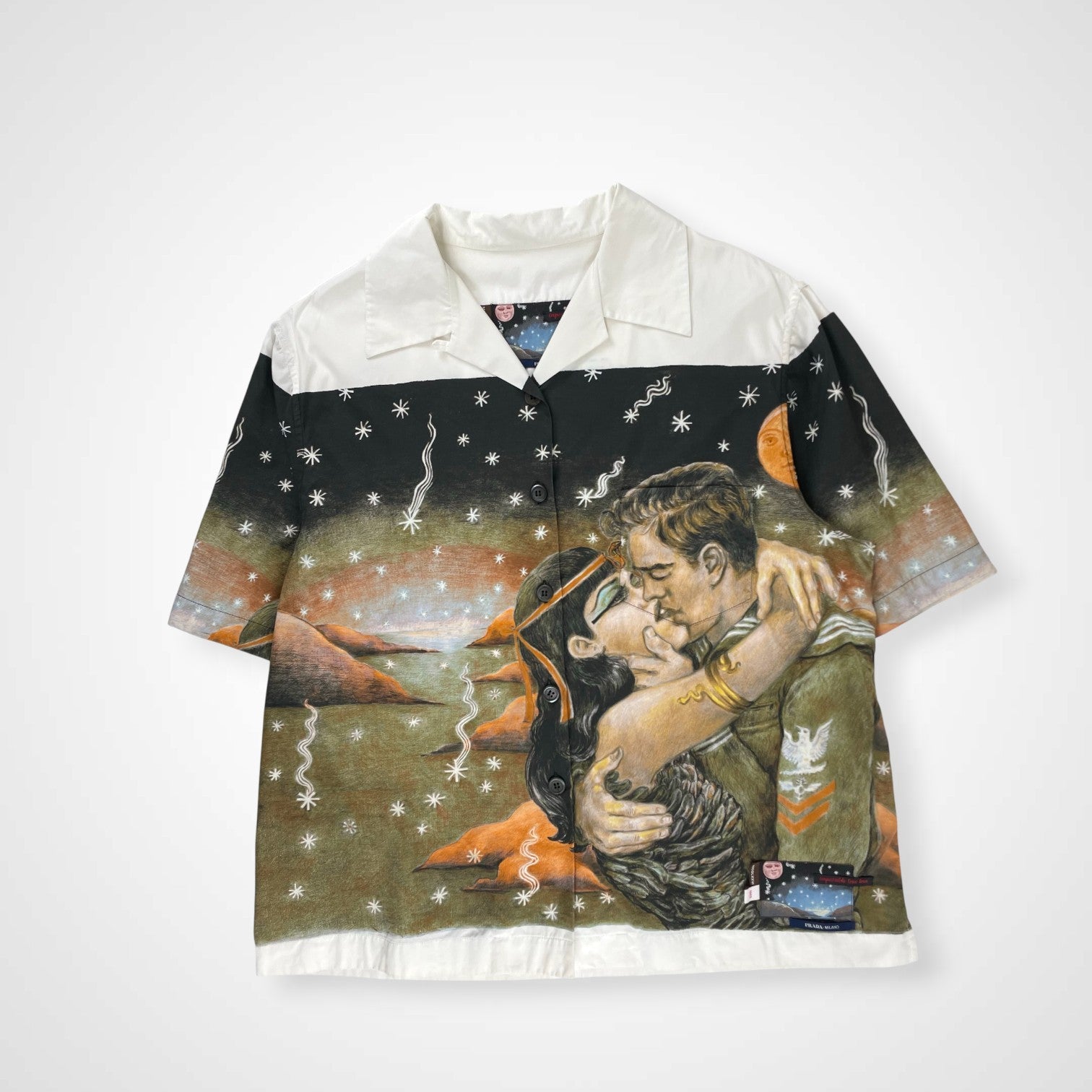 PRADA プラダ / IMPOSSIBLE TRUE LOVE SHIRT クリストフ・シュマン 16SS SIZE:46